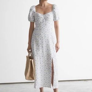 & Other Stories midi dress